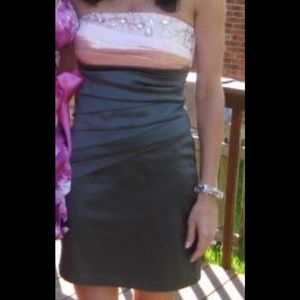 Strapless Cocktail Dress